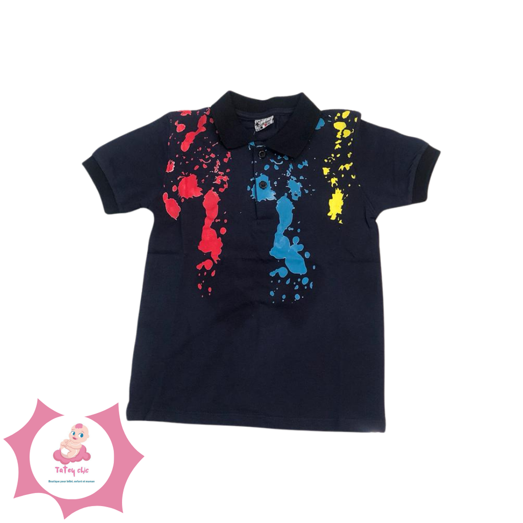 Lacoste peinture  (Noir)