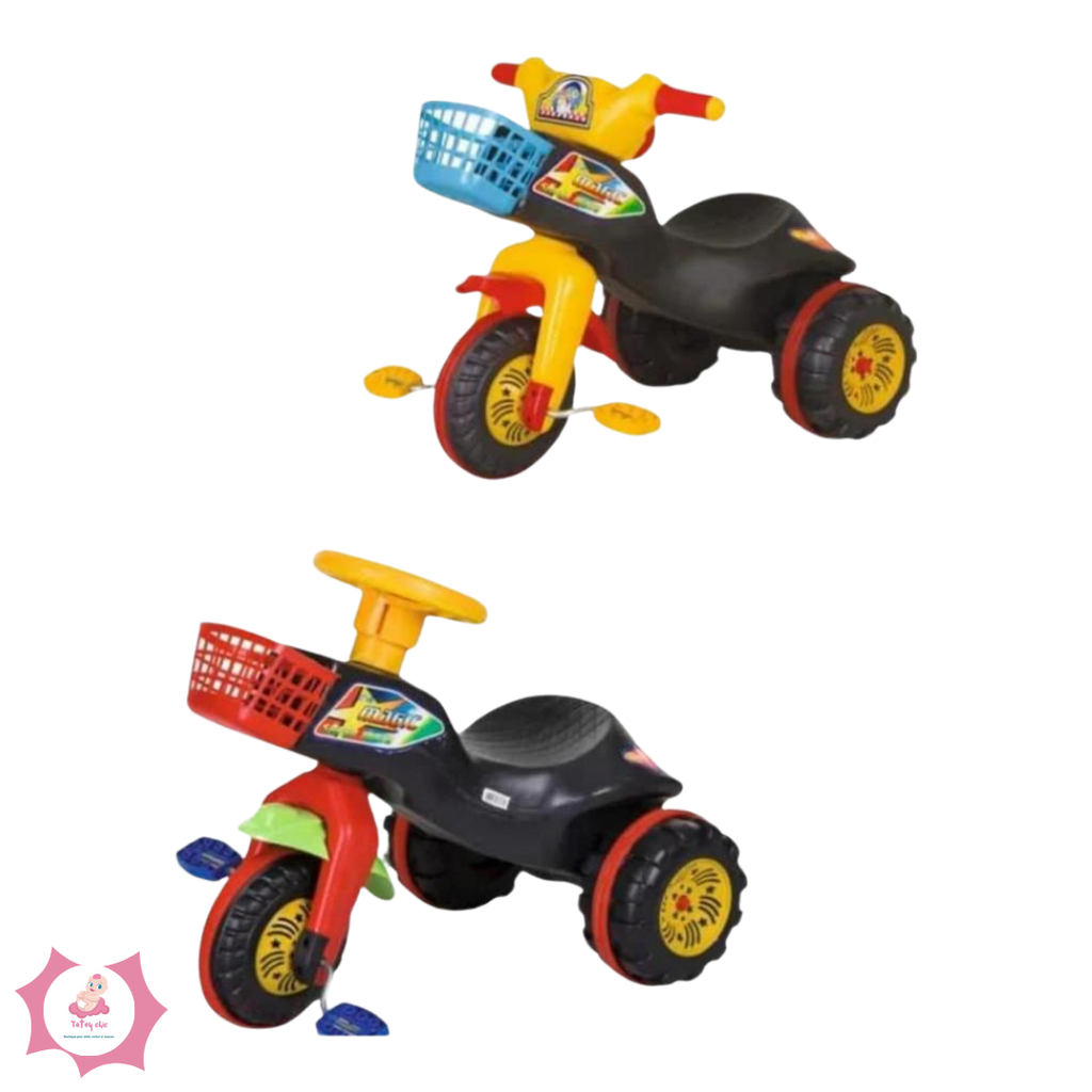 Moto à pédale (Noir)