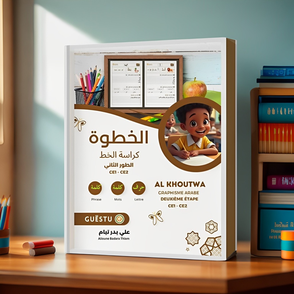 Al Khoutwa - Graphisme Arabe C1 - C2 Guëstu - Graphisme - Lecture - Ecriture (En Gros)