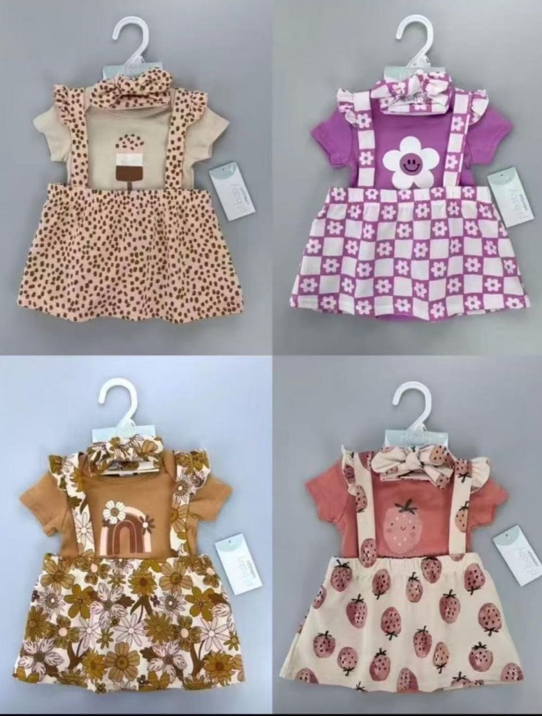 Robe salopettes bébé 