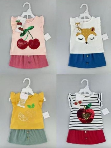 Ensemble jupe bébé